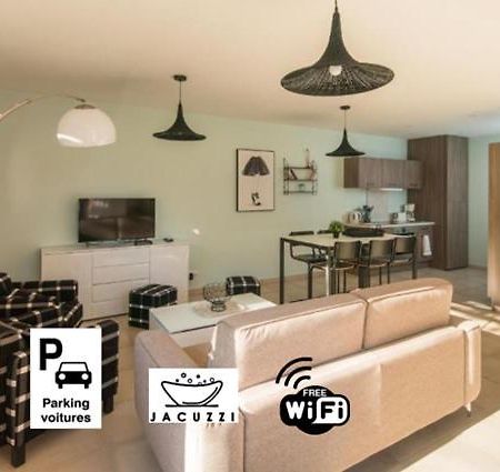 Cote Jardin Avec Jacuzzi Privatif Et Parking Prive Apartman Sarlat-la-Canéda Kültér fotó
