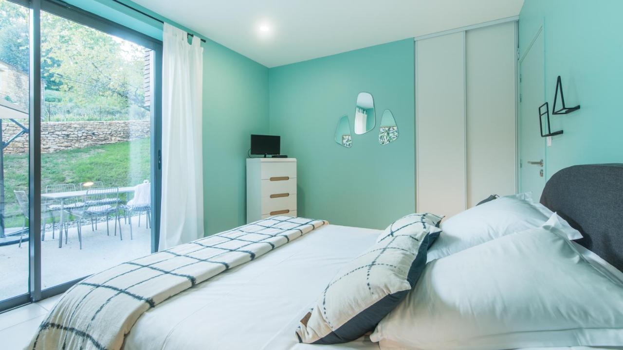 Cote Jardin Avec Jacuzzi Privatif Et Parking Prive Apartman Sarlat-la-Canéda Kültér fotó